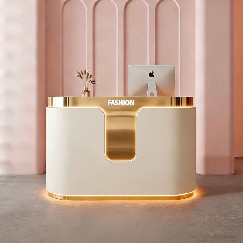 Office Furniture Store - Nordic Luxury Beauty Salon Reception Counter