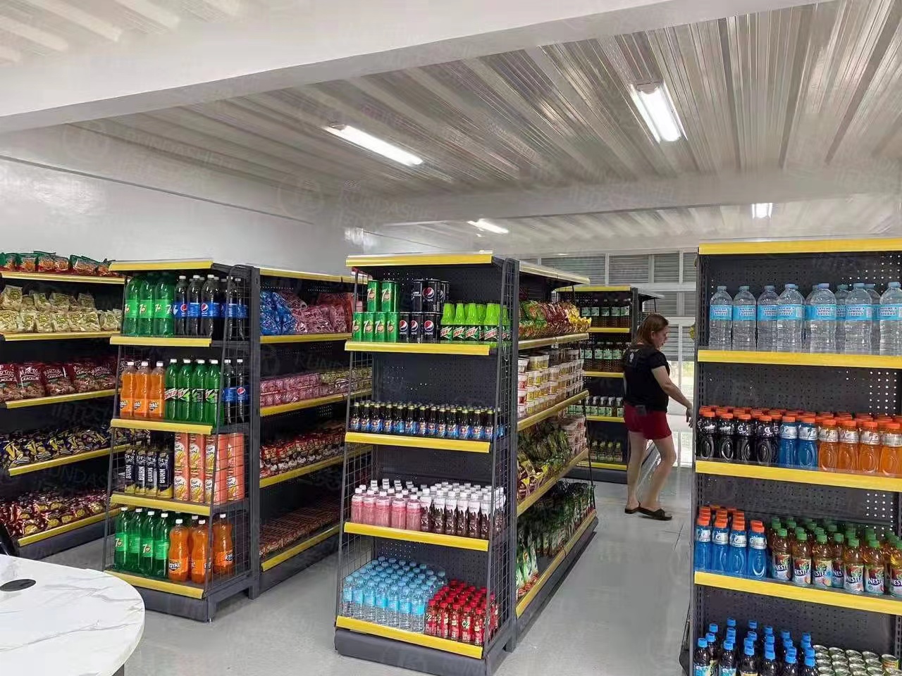 Single Sided Supermarket Shelf - Office Furniture Store 评论和价格