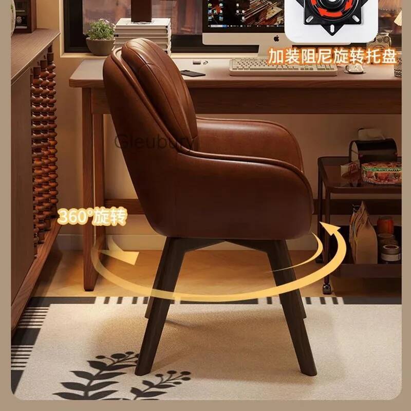 Leather Vintage Computer Chair - Office Furniture Suppliers 评论和价格