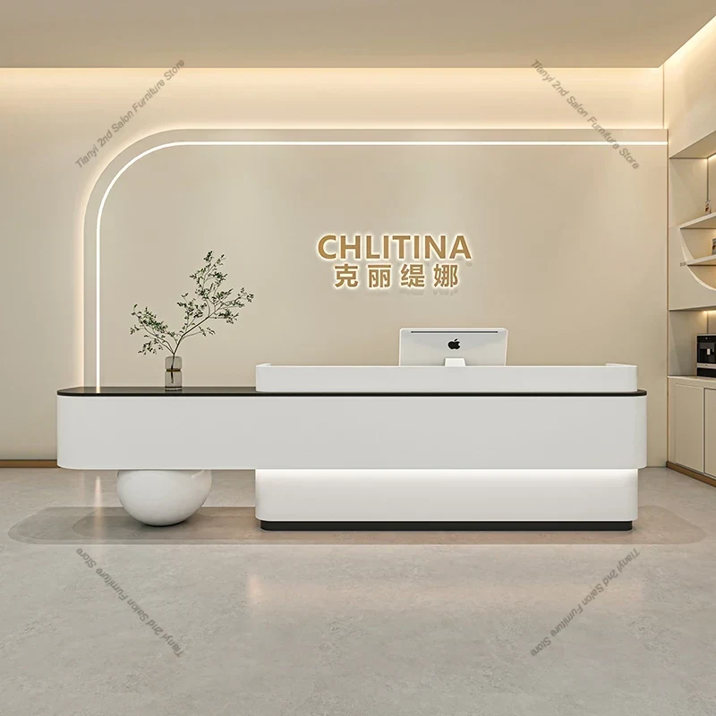 Modern simple reception desks  - Office Furniture Store 评论和价格