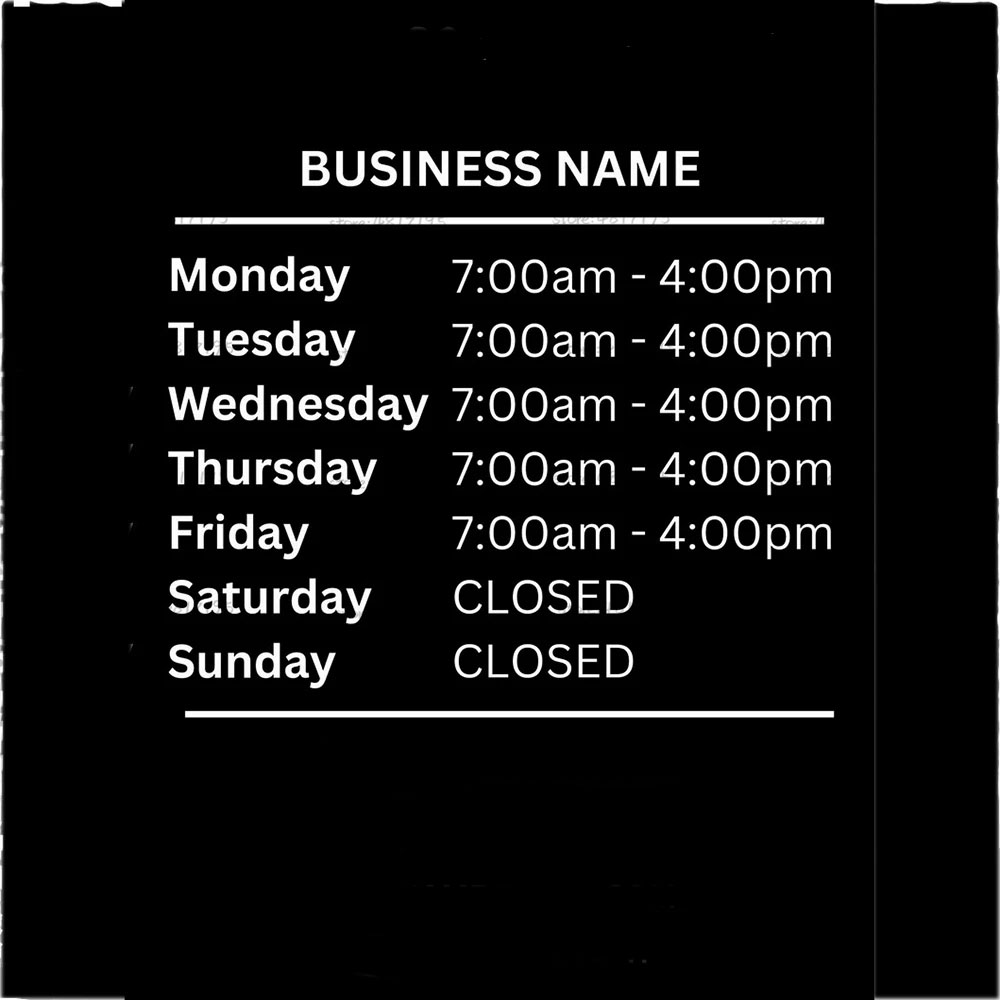 Opening Hours With Custom Busi - Office Furniture Store 评论和价格