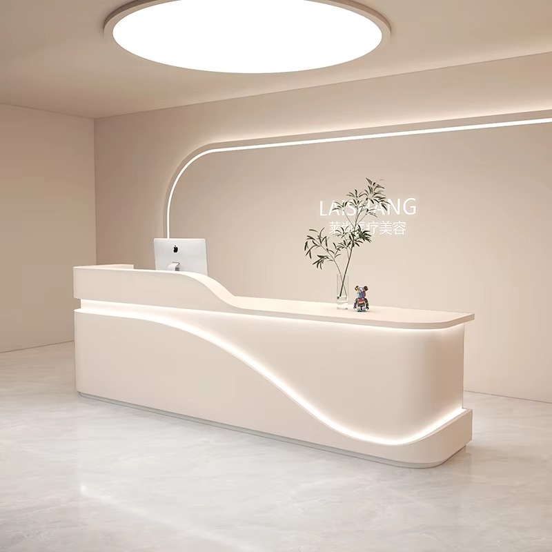 Large Hotels Counter Reception - Office Furniture Logo 评论和价格