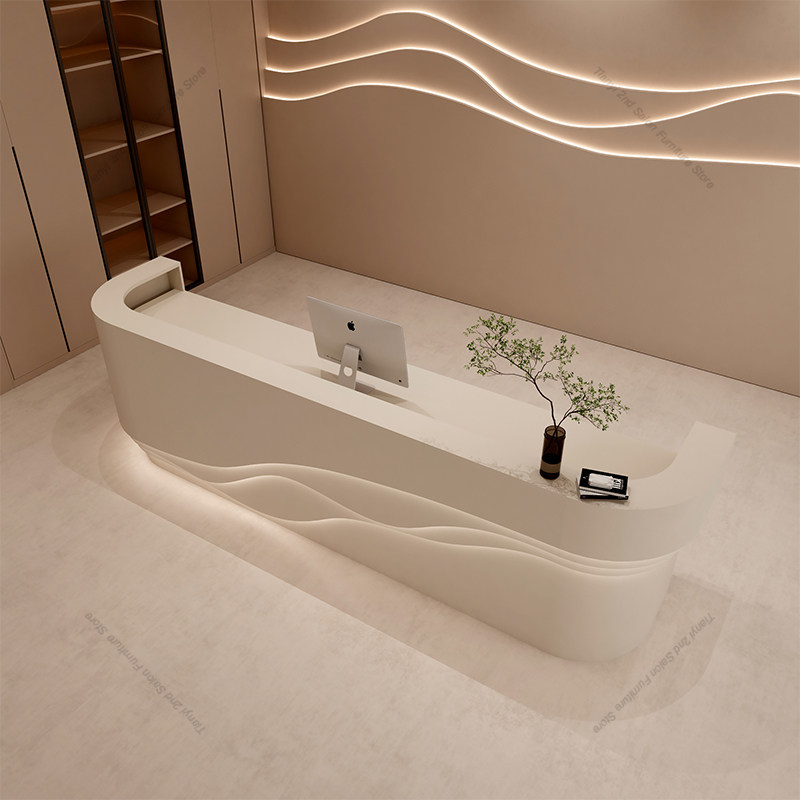 Nordic Cream Style Cashier Cou - Office Furniture Store 评论和价格