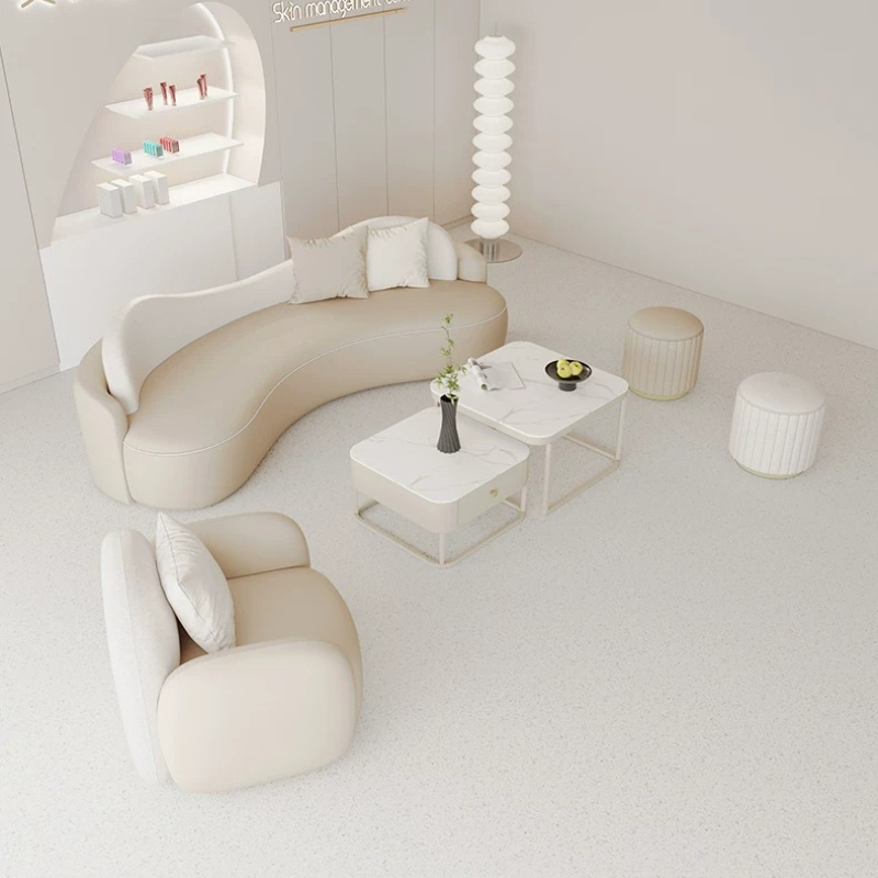 Nordic Cream Style Beauty Salo - Office Furniture Store 评论和价格