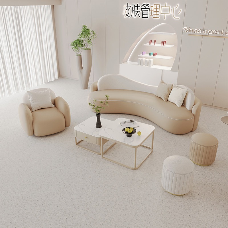Nordic Cream Style Beauty Salo - Office Furniture Store 评论和价格